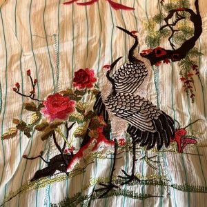 Johnny Was 3J Workshop “Lucky Crane” size XS